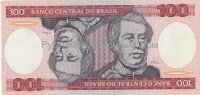 Банкнота 100 крузейро Бразилия 1981-84 гг